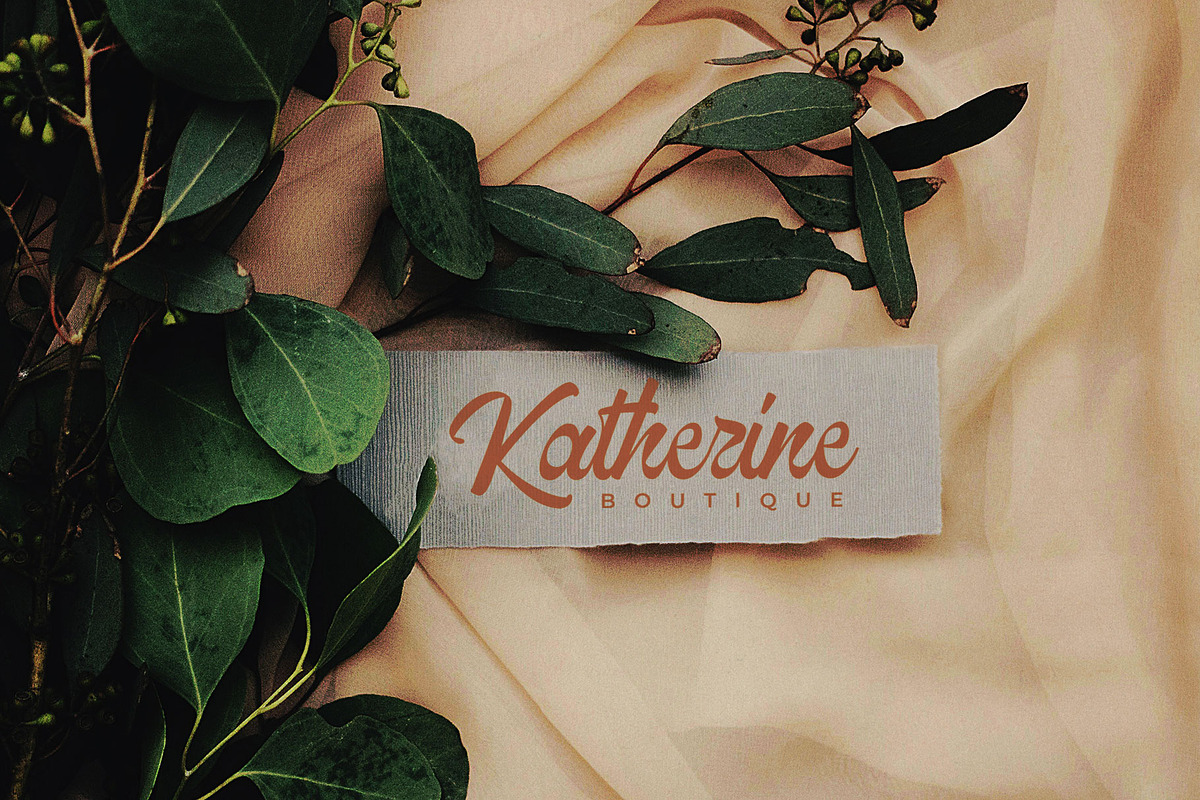 Grecina Vintage Script Font, a Script Font by RantautypeStudio (Photo 15 of 15)