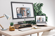 Workspace Mockup Set 5, a Mac Mockup by Best Pixels™ (Thumbnail 6 of 6)