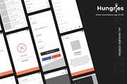 Hungries Wireframe UI Kit for Food, an UI Kit Template by SyalUIUX (Thumbnail 9 of 9)