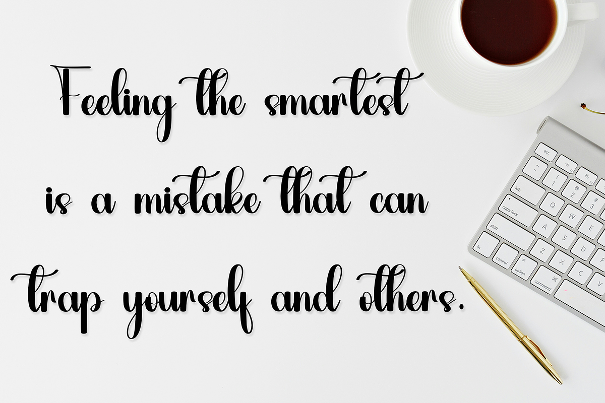 Blusing, a Handwritten Font by FreshTypeINK (Photo 7 of 7)