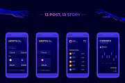 Crypto Social Media, a Social Media Template by TemplateZuu (Thumbnail 3 of 11)
