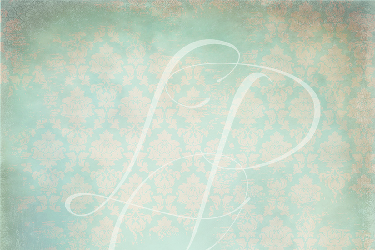 Vintage Grungy Damask Textures preview 2