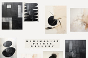 MINIMALIST PRINTS GALLERY, a Background Graphic by Lana Elanor (Thumbnail 5 of 8)