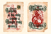 Basthor, a Blackletter Font by Burntilldead (Thumbnail 5 of 12)