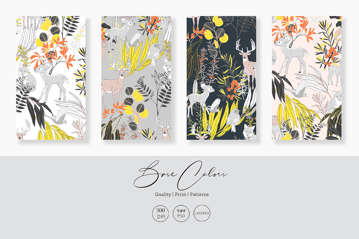 Bondi, playful patterns & motifs set, a Pattern Graphic by Pink Linen