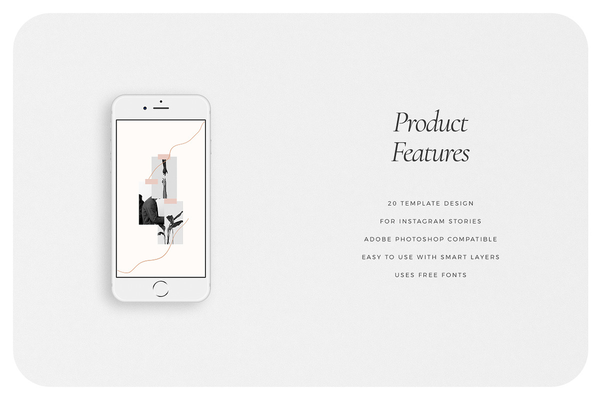 CELINE Instagram Stories, a Social Media Template by Aprilea (Photo 5 of 7)