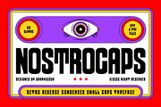 Nostrocaps, a Sans Serif Font by graphicook (Thumbnail 1 of 10)