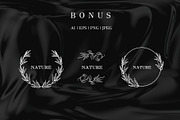Line Logo floral, an Object Graphic by Graphic Art (Thumbnail 7 of 7)