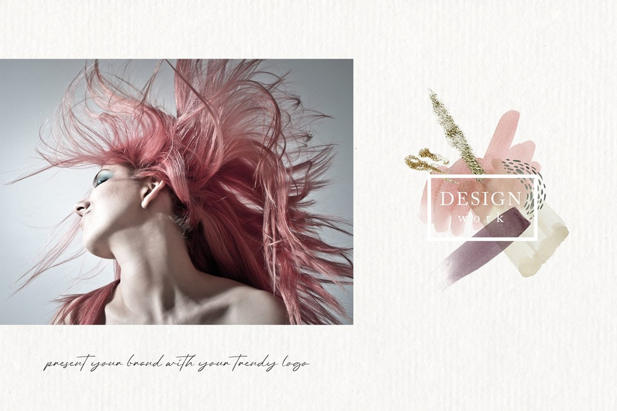 Abstract Autumn & Logo Templates., a Texture Graphic by Designwork (Photo 4 of 25)