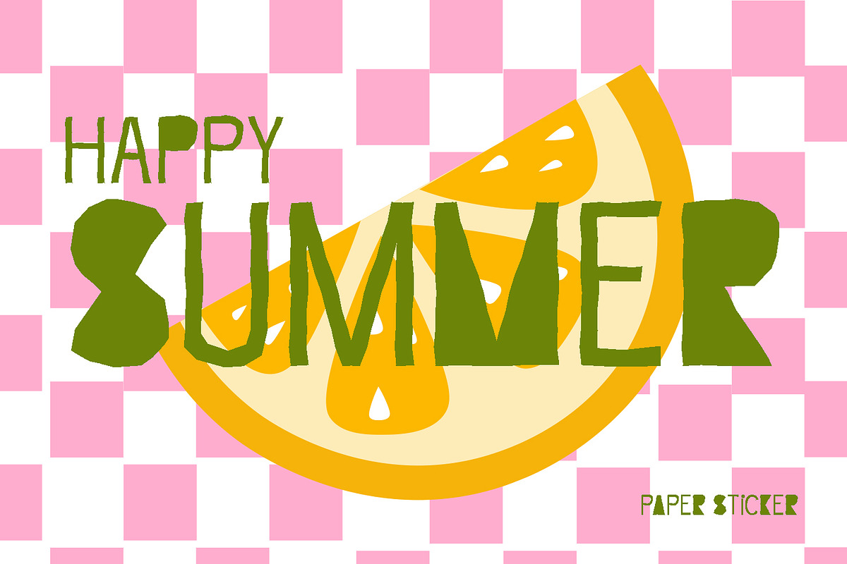 Paper Sticker, a Symbol Font by Nathatype (Photo 3 of 11)