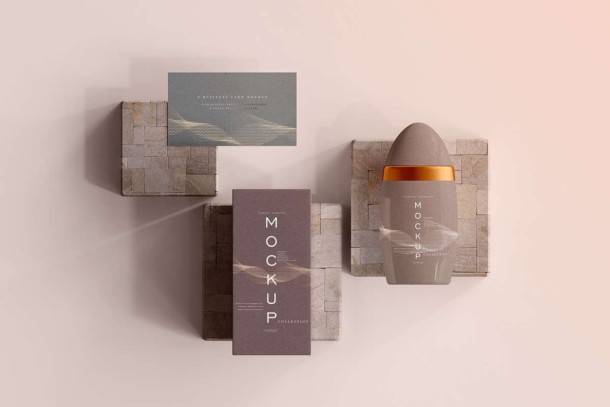 390+ Cosmetic Branding Mockup Scenes, a Cups & Container Mockup by pmvch (Photo 32 of 367)