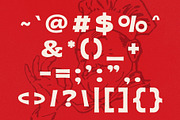 Fattura - Chunky Retro Food Font, a Sans Serif Font by HipFonts (Thumbnail 5 of 15)
