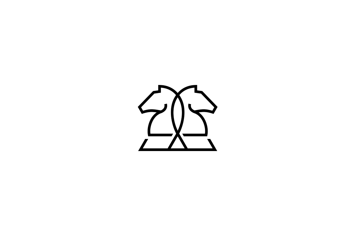 Minimalist Chess Knight Logo, a Branding & Logo Template by Luxury Logos (Photo 3 of 4)
