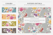 Silk Petals Floral Seamless Patterns, a Pattern Graphic by LEAFure (Thumbnail 2 of 10)