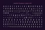Mareday Rounded, a Sans Serif Font by Craft Supply Co. (Thumbnail 8 of 8)