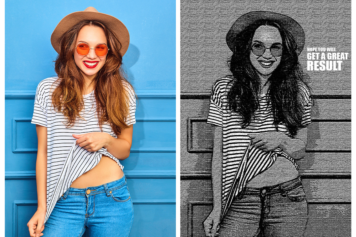 Retro Cartoon Effect, an Action Add-On by DesignCave (Photo 2 of 5)