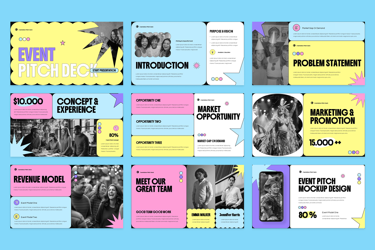 Event Pitch Deck preview 5
