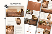 Sound Healing Squarespace Template, a Squarespace Template by Divinely Guided Studio (Thumbnail 1 of 7)