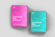 Software / Product Box Mockups, a Packaging Mockup by Illusiongraphic (Thumbnail 10 of 25)