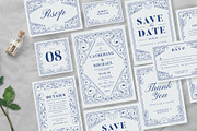 Decorative Wedding Invitation Suite, a Templates & Theme by Guuver (Thumbnail 1 of 6)