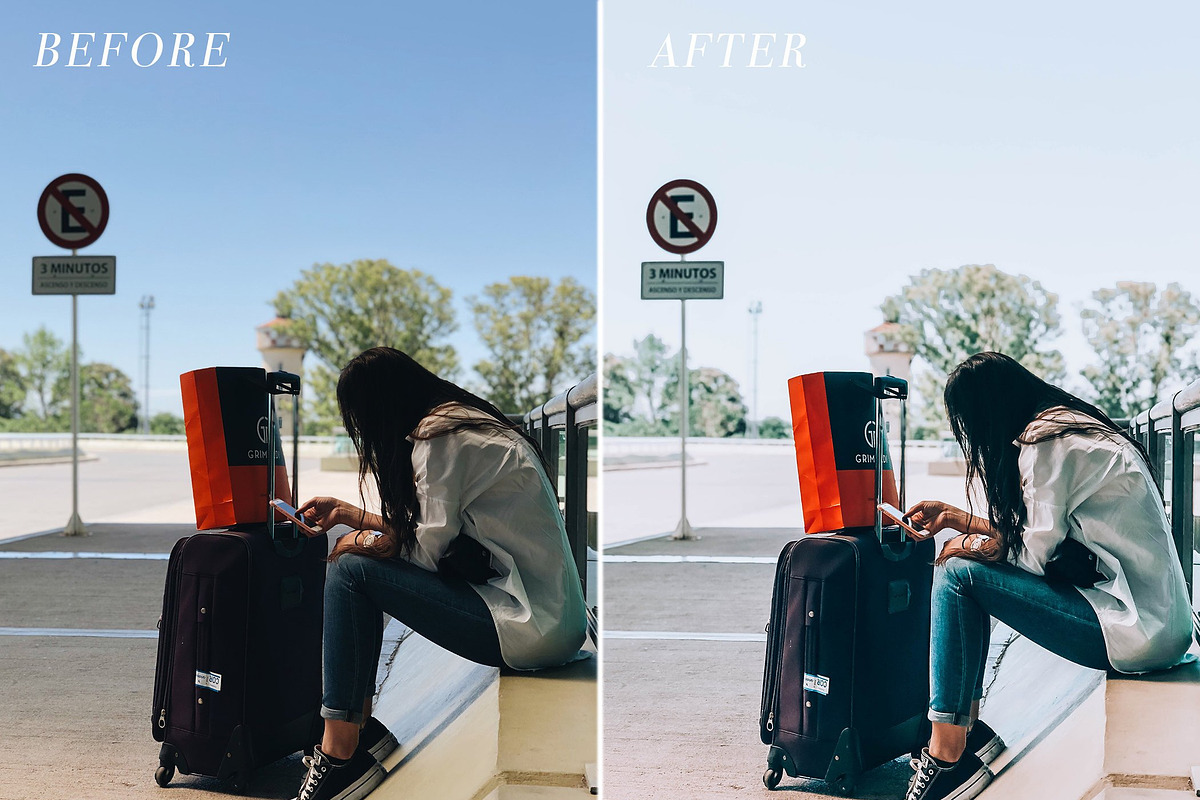 Mobile Lightroom Preset BRIGHT preview 3