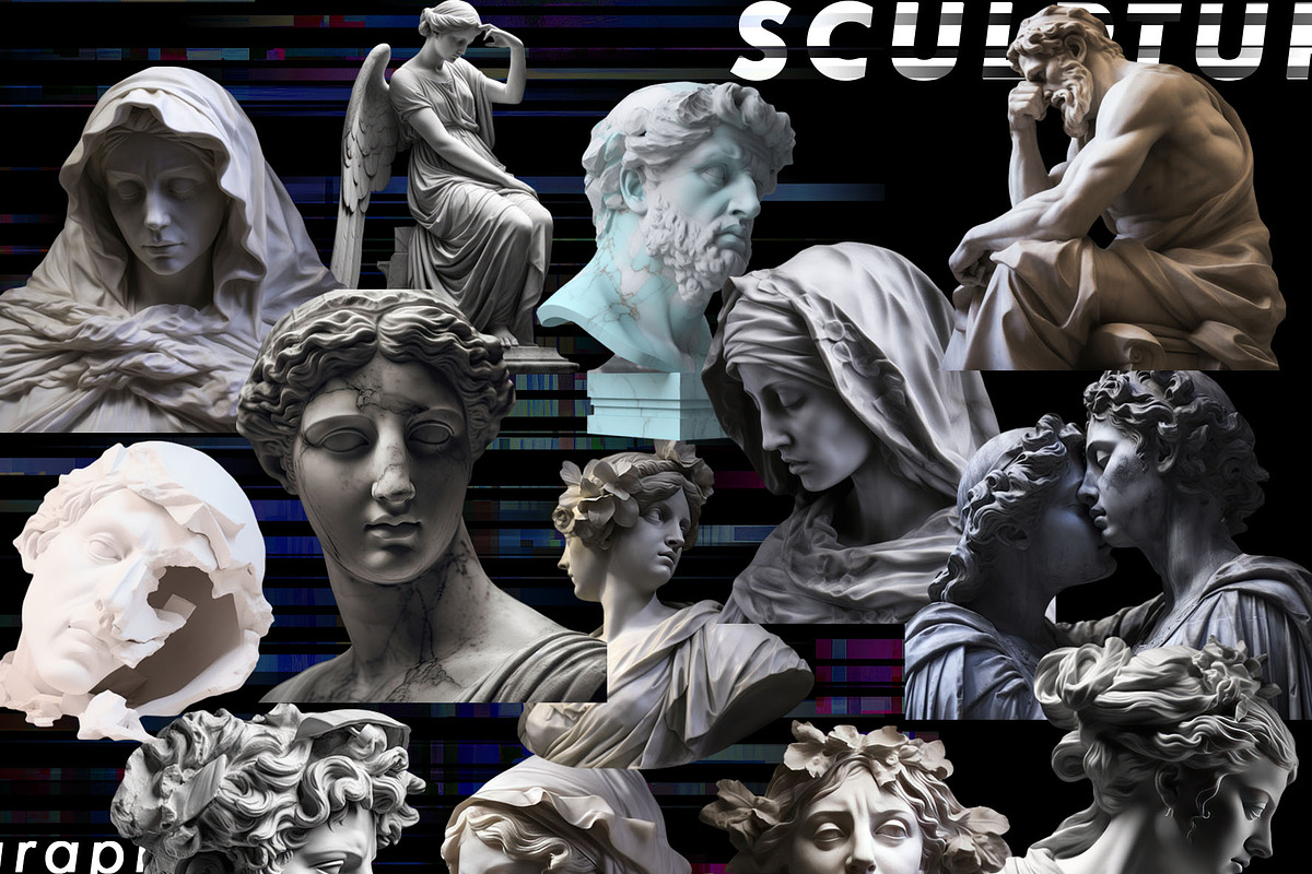 GLITCH SCULPTURES COLLECTION, an Object Graphic by Natali Batu (Photo 14 of 20)