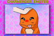 POKEMON CHARMENDER EMOTES, an Animal Illustration by YUNGMOTS (Thumbnail 2 of 5)