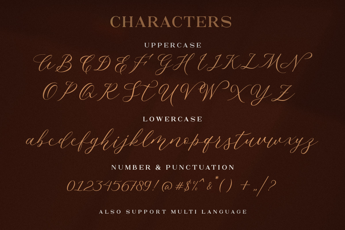 Malliandra Script, a Script Font by Letterhend Studio (Photo 9 of 9)