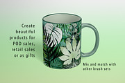 Leafy Ferns Procreate Brushes, a Brushes & More by DeloresArt (Thumbnail 4 of 7)