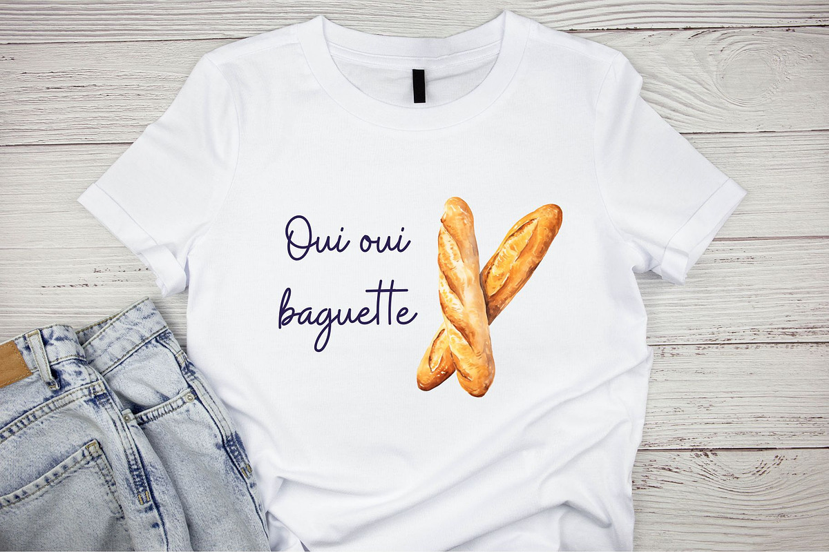 French Vibes Clipart, an Object Graphic by Anna Design Studio (Photo 5 of 9)