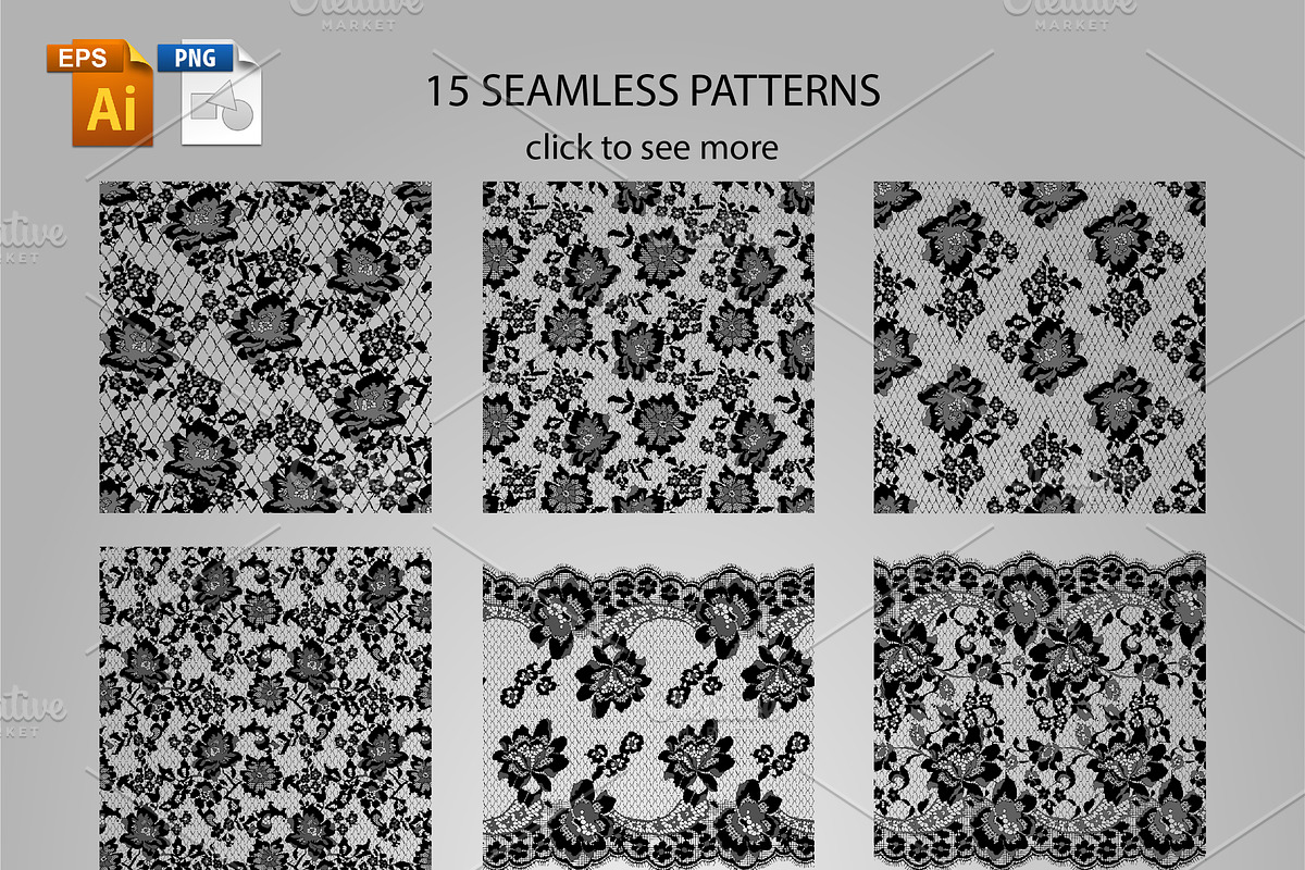 Royal Lace Collection 006, a Pattern Graphic by Simple Design (Photo 2 of 4)