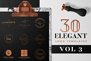 Elegant Logo Pack VOL 3, a Branding & Logo Template by GraphicDash (Thumbnail 1 of 6)