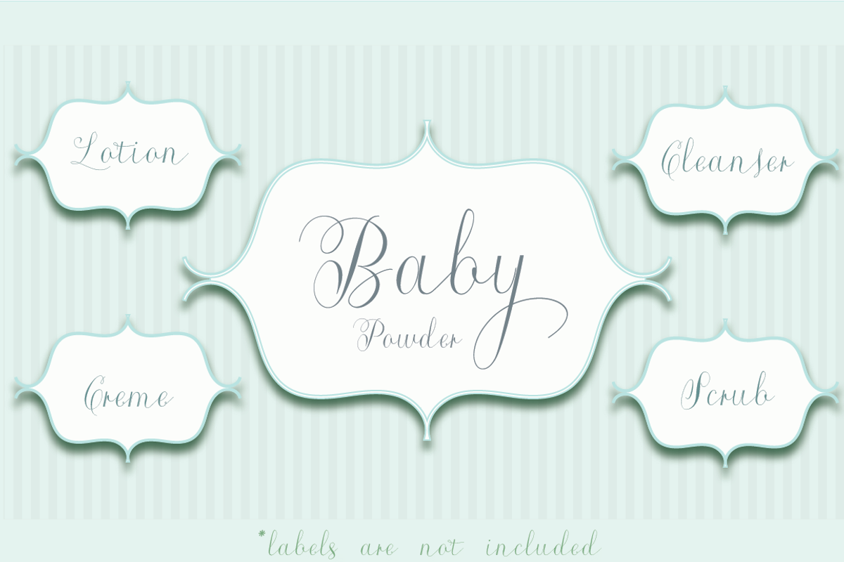 Roicamonta Curly Italic otf font preview 5