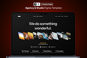 Creative Agency Framer Template, an UI Kit Template by Rozepaars Design (Thumbnail 1 of 5)