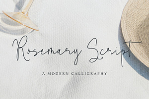 Rosemary Script - Modern Font