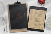 Restaurant Menu Template, a Flyer Template by BrandPacks (Thumbnail 3 of 6)