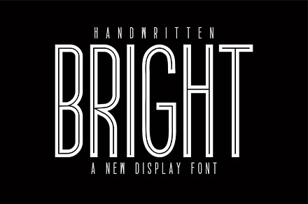 Bright, a Sans Serif Font by Mini_World