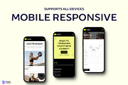Gymify - Fitness Website Template, a Wix Template by TweakDesigns (Thumbnail 3 of 5)