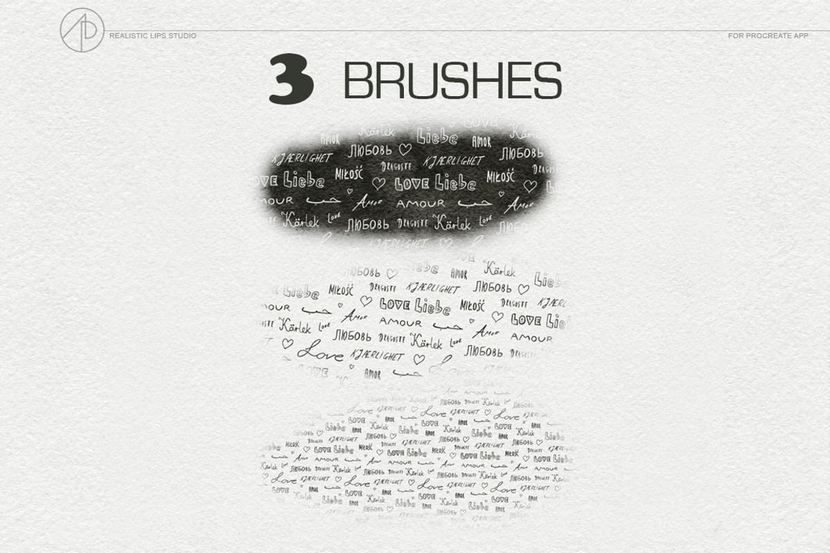 Real Lips procreate Brushes, a Brush Add-On by AP Studio (Photo 3 of 15)
