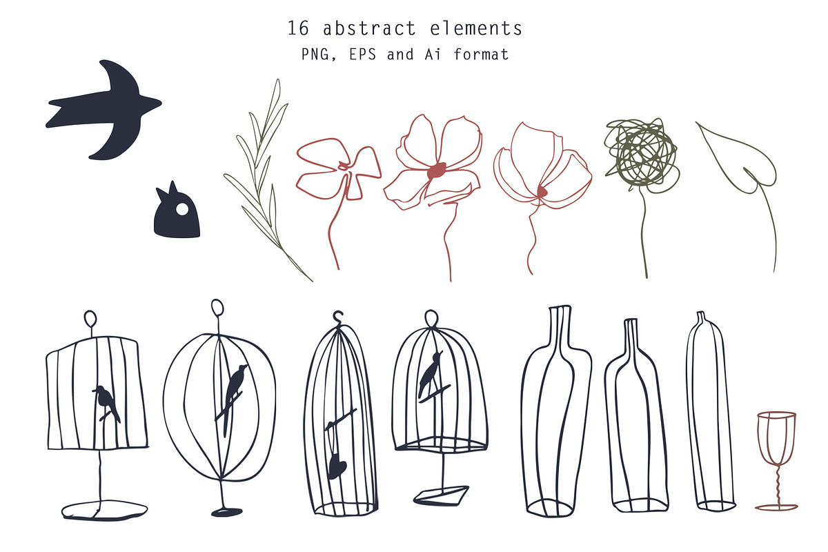 Abstract modern women, an Object Graphic by Vera●Suleimanova (Photo 10 of 17)