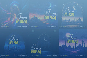 Isra Miraj template bundle