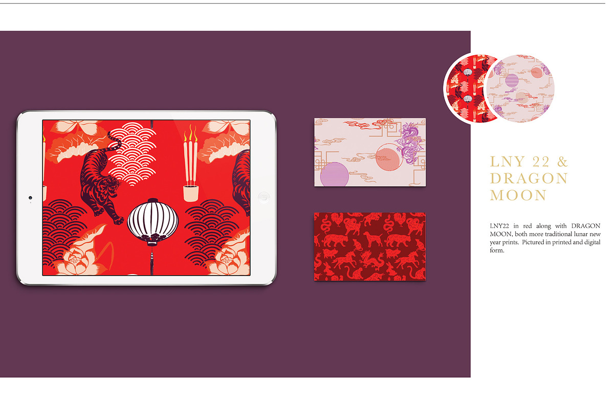 Lunar New Year 22 Repeating Patterns, a Pattern Graphic by CC CREATIVE CO (Photo 7 of 10)