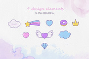 Cute unicorn collection, an Object Graphic by Holovei (Thumbnail 4 of 5)