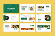 Healthy Food - PowerPoint Template, a Presentation Template by Iqsiart Studio (Thumbnail 2 of 3)