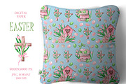 Easter watercolor set. Happy Easter!, an Illustration by SabinaWatercolorArt (Thumbnail 14 of 16)