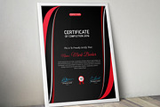 Certificate Word | PSD | AI, a Stationery Template by Curve Design (Thumbnail 3 of 3)