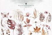 World Of Leaves. Greenery Watercolor, an Object Graphic by Khrys.art (Thumbnail 14 of 15)