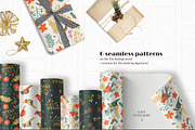 Classic Christmas. Clipart set, a Decorative Illustration by Dinkoobraz (Thumbnail 4 of 11)