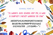 Back to School Font Bundle, a Handwritten Font by Salt & Pepper Designs (Thumbnail 3 of 12)