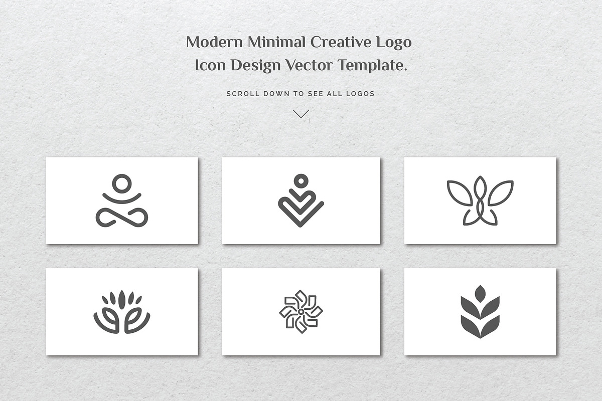 Yoga Logo Kit, a Branding & Logo Template by Minimalist Logos (Photo 3 of 12)